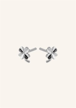 Pernille Corydon - Mini Clover Earsticks - Sølv - 4 mm